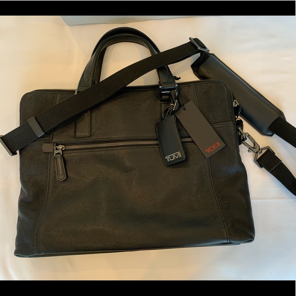Tumi Beacon Hill Branch Slim Laptop Brief NWT